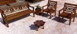 KIT BANCO THAILANDES 3 LUGARES E 2 POLTRONAS MLDRT