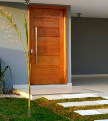 KIT PORTA MACIÇA PIVOTANTE 1,20M X 2,40M
