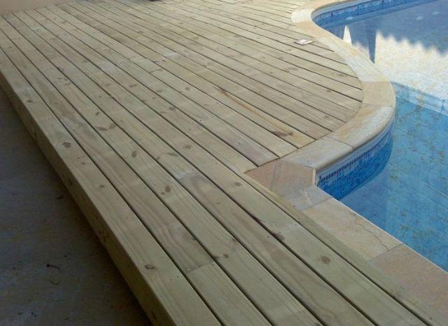 Deck de Pinus Auto Clave 3m x 8,5cm x 2,2cm